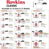 Hawkins CL50 Classic Pressure Cooker | 5 L
