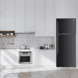 LG 446 Litres 1 Star Frost Free Double Door Convertible Refrigerator |  GL-T502AESR.DESZEB | Ebony Sheen  |