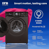 IFB 8 Kg 5 Star AI Eco Inverter Fully Automatic Smart Front Load Washing Machines | SENATOR PLUS  | MXC 8014 |