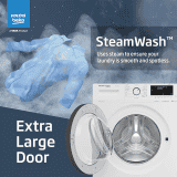 Voltas Beko 8.0kg, Inverter, 5 Star Front Load Washing Machine | WFL8012VTWA | White | Stain Expert |