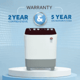 Haier | HTW75-1169 | 7.5 kg | Semi Automatic | Top Load | Washing Machine Multicolor