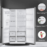 LG  GL-L257CPZX | Frost Free Side by Side Refrigerator with Smart Inverter Compressor | 635 L