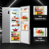 Godrej RS EONVELVET 579 RFD PL ST | Frost Free Side by Side Refrigerator | 564 L