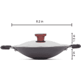 Greenchef Appachatty Pan 21 cm diameter with Lid 0.25 L capacity
