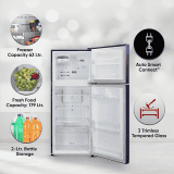 LG  GL-N292BBEY | Smart Inverter Frost-Free Double | Door Refrigerator Appliance | 2 Star | 242 L