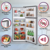 LG | Frost Free Double Door Top Mount |  3 Star Convertible Refrigerator | 398 L | GL-T422VPZX