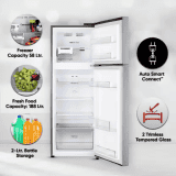 LG Frost Free Double Door Refrigerator | 246 L |  3 Star | Dazzle Steel | GL-N262SDSX