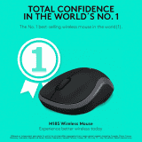 Logitech Wireless USB Mouse | M185