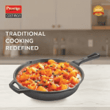 Prestige | Cast Iron | 25 cm diameter | 1 L capacity | Fry Pan