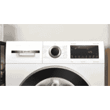 BOSCH Fully Automatic Front Load Washing Machine | In-built Heater | 8 kg | WGA13400IN | White