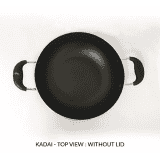 Nolta Popular Series Kadai with Glass Lid | 24 cm