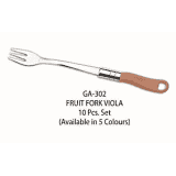 GLARE FRUIT FORK SET VIOLA
