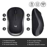 Logitech Wireless USB Mouse | M185
