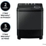 Samsung Semi Automatic Top Load Washing Machine | 8.5 kg | Dark Gray | WT85B4200GD/TL