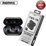 Remax | TWS-16 | Wireless Bluetooth Earbuds | Black