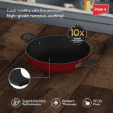 Impex Non Stick Aluminium Kadai Pan | IKP-2465
