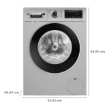 BOSCH Fully Automatic Front Load Washing Machine | 8 kg | WGA1320SIN
