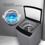 Haier HWM80-826DNZP | 5 Star In-built Heater Fully Automatic Top Load Washing Machine | 2023 Model | 7.5 Kg