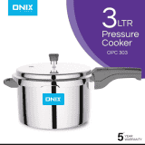 Onix OPC 303 N Aluminium Pressure Cooker | 3 L