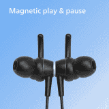 Philips Audio TAN4207BK | WIRELESS NECKBAND | Magnetic Ear Tips for Tangle Free Experience | Black