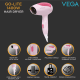 VEGA VHDH 19 GO LITE 1400 HAIR DRYER