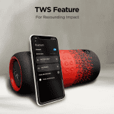 boAt Stone 1200F Bluetooth Speaker | upto 9 Hours Battery | IPX7 & RGB LEDs | 14 W | Black Raptor