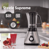 PREETHI STEELE SUPREME | MG-208 | 5Y 750W | MIXER GRINDER