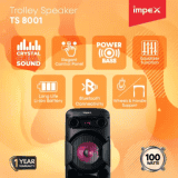 IMPEX Bluetooth Tower Speaker | 80 W | TS8001