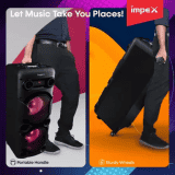 IMPEX Bluetooth Tower Speaker | 80 W | TS8001