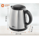 Orient EKCT60SS Electric Multicook Kettle