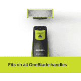 PHILIPS OneBlade Trimmers |  OneBlade Replaceable Blades for all | QP220/51