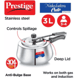 Prestige Svachh  | 20148 | Induction Bottom Pressure Cooker | 3 L