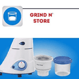 Preethi Blue Leaf Platinum Mixer Grinder | 5 Jars | 750 W