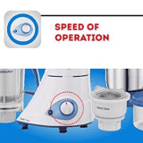 Preethi Blue Leaf Platinum Mixer Grinder | 5 Jars | 750 W
