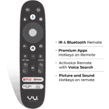 Vu 43CA |  Smart Google TV 2023 Edition  | 4K |  108 cm (43 Inch)
