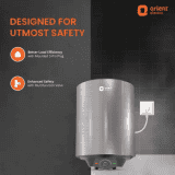 ORIENT | EVAPRO PC | 6L WATER HEATER | SILVER FINISH