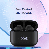 BOAT Airdopes Alpha Earphone | Black