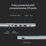 ASUS Vivobook Thin and Light Laptop | Intel Core i3-1315U | 39.62 cms | 8GB | 512GB | Silver | K3504VAB-NJ322WS