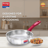 PRESTIGE PLATINA FRY PAN | 240MM 36879 | Stainless Steel