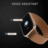 Fire-Boltt King Luxury Stainless Steel | Bluetooth Calling Smartwatch | 1.78'' | Gold Strap