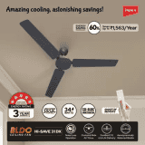 IMPEX BLDC HISAVE 31 DX | 3 Blade Ceiling Fan