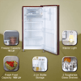 LG GL-B199OSED | Direct Cool Single Door Refrigerator | with Fast Ice Making  | 185 L