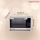 Morphy Richards 48-Litre  | 510049 OTG 48SS DIGICHEF | DIGICHEF Oven Toaster Grill | SILVER