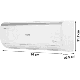 Voltas 1 Ton 5 star Adjustable Inverter Split AC | 125V Vectra Elite | White