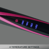 VEGA Self-Style Hair Straightener (Vhsh-27) | Black