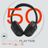 JBL Tour One M2 Adaptive Noise Cancelling Over Ear Headphone | Black