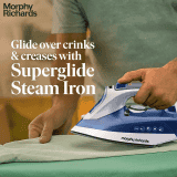 morphy richards Super Glide  Steam Iron Box | 500010 | 2000 Watt | Blue