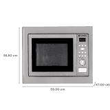 FABER FBIMWO CGS/FG Built-in Microwave Oven | 25L | Stainless Steel