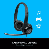 Logitech H390 USB Wired Headset | On the Ear | Black