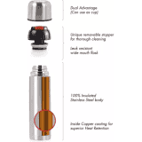 Cello Flip Style Flask | 500 ml | Stainless steel